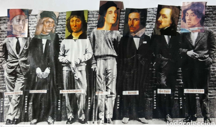 Otros objetos de arte: Grupo El Paso. Homenaje. Collage de Indalecio - Foto 2