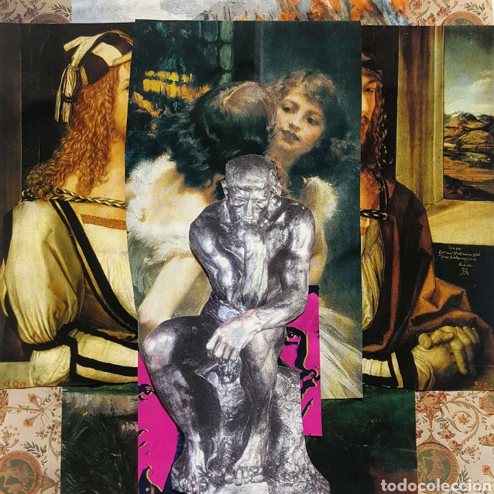 Otros objetos de arte: Autorretrato como Malraux. Collage anal&oacute;gico. - Foto 2