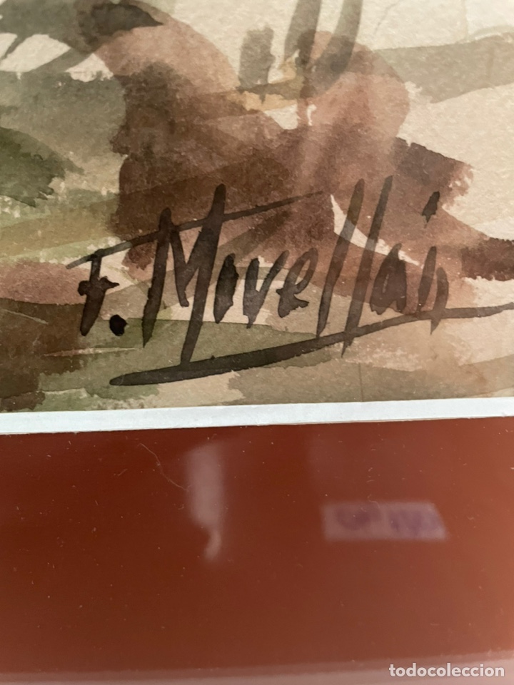 Otros objetos de arte: CUADRO ACUARELA FIRMADO - Foto 2