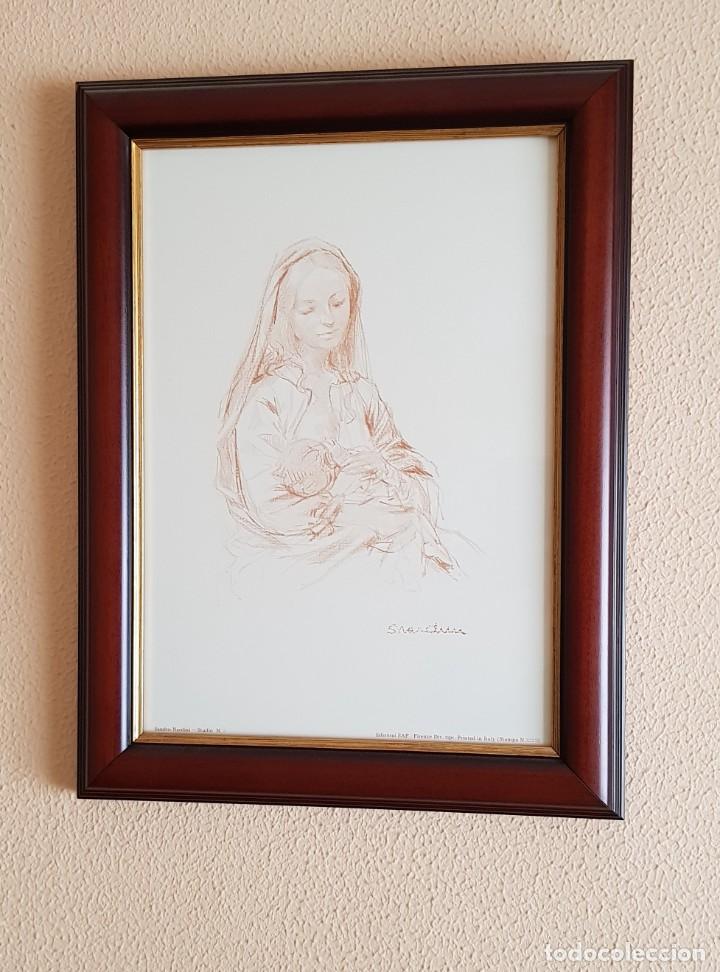 Otros objetos de arte: Cuadro virgen con ni&ntilde;o - Foto 1