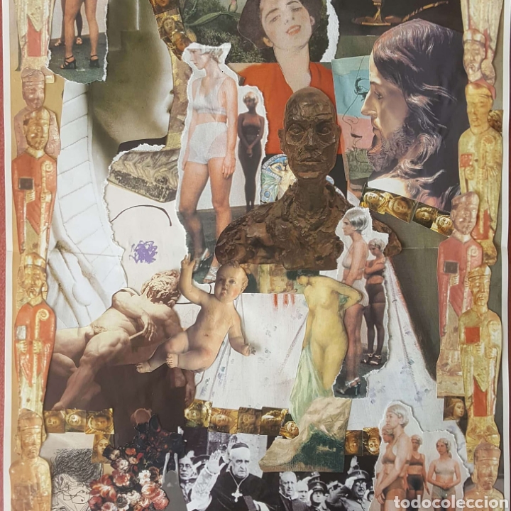 Otros objetos de arte: Collage. Los murci&eacute;lagos tienen algo que decir. - Foto 2