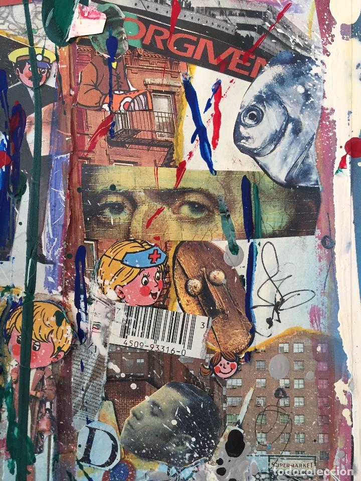 Otros objetos de arte: Victorian graffiti 23 cm x 17 original art - Foto 1