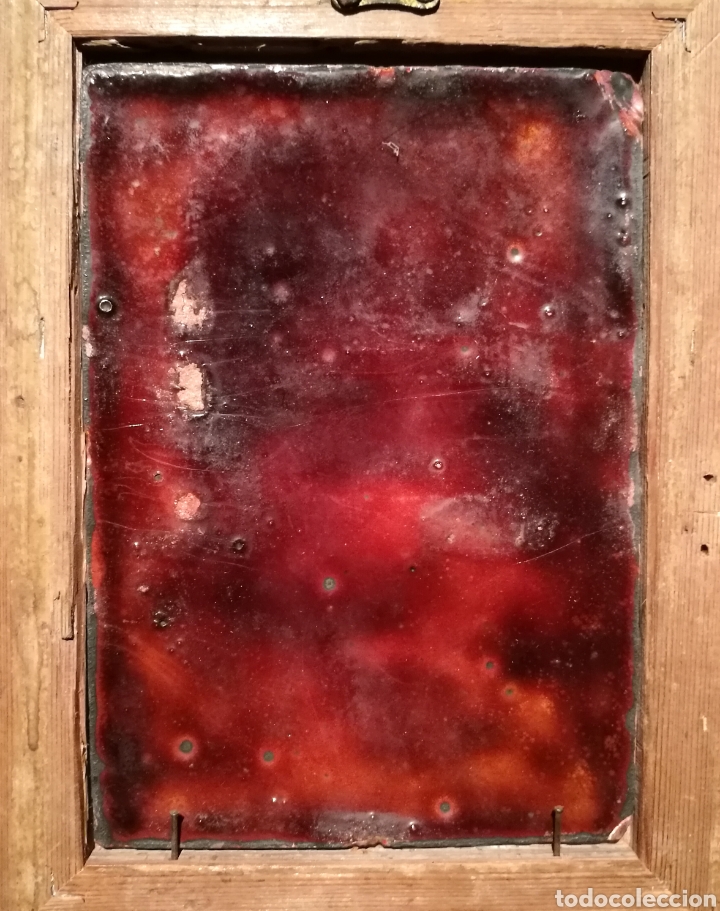 Otros objetos de arte: DAMA DE LA CORTE. ESMALTE FRANC&Eacute;S CIRCA 1700. - Foto 5
