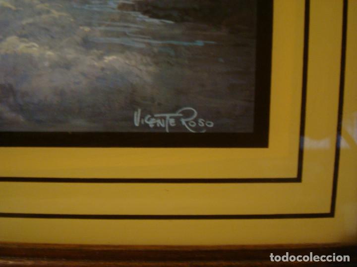 Otros objetos de arte: Cuadro cristo Vicente Roso - Dali - Foto 3