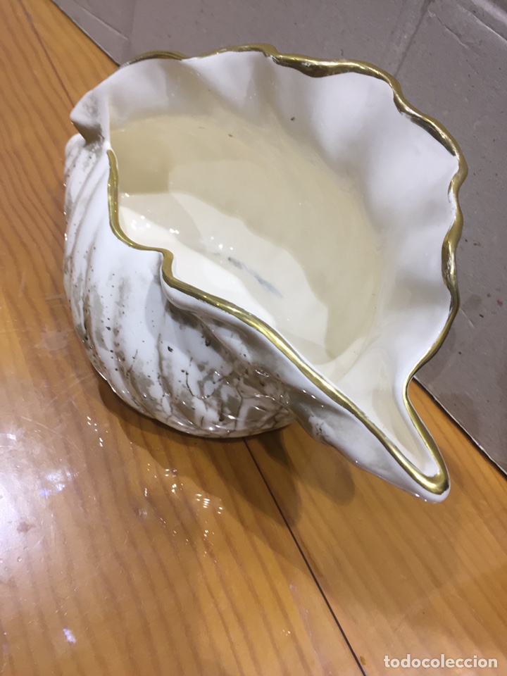 Otros objetos de arte: Caracola de cer&aacute;mica - Foto 3