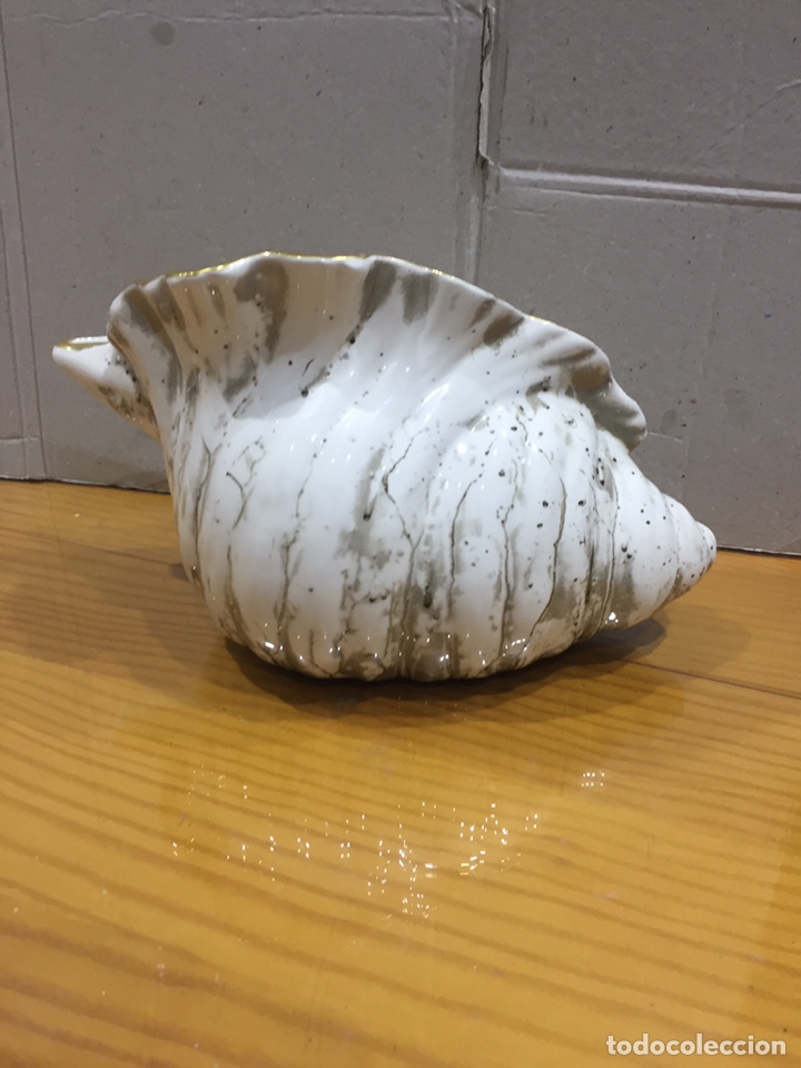 Otros objetos de arte: Caracola de cer&aacute;mica - Foto 5