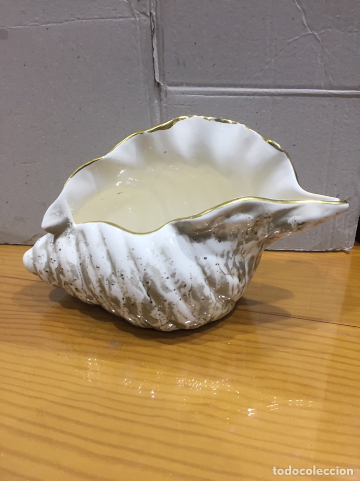 Otros objetos de arte: Caracola de cer&aacute;mica - Foto 1