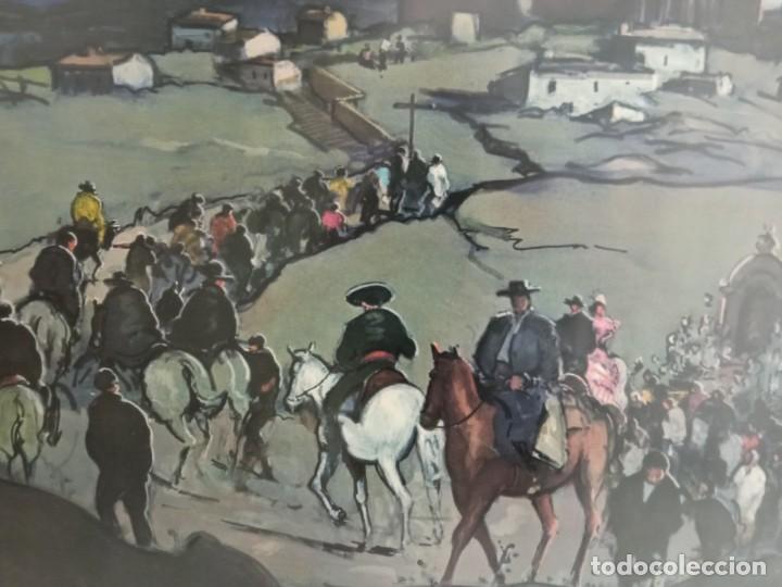 Otros objetos de arte: cuadro romeria Durancamps enmarcado - Foto 5