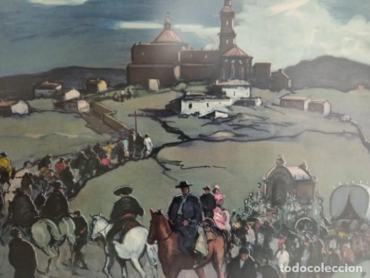 Otros objetos de arte: cuadro romeria Durancamps enmarcado - Foto 6