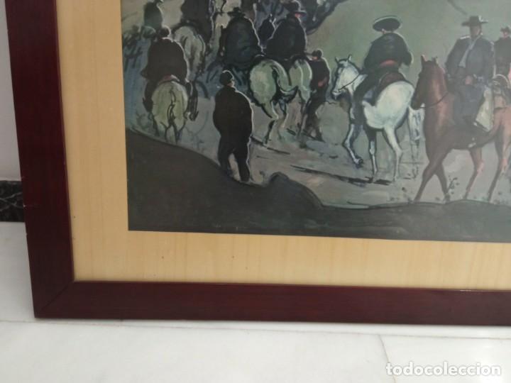 Otros objetos de arte: cuadro romeria Durancamps enmarcado - Foto 8