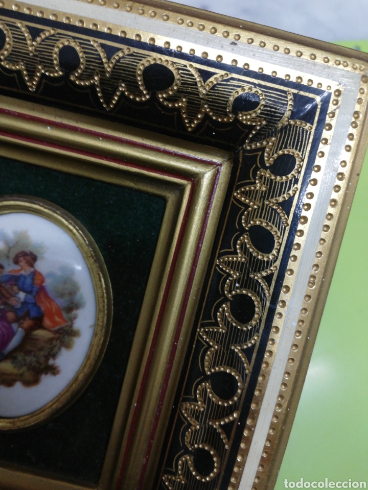 Otros objetos de arte: Cuadrito fragonard - Foto 6