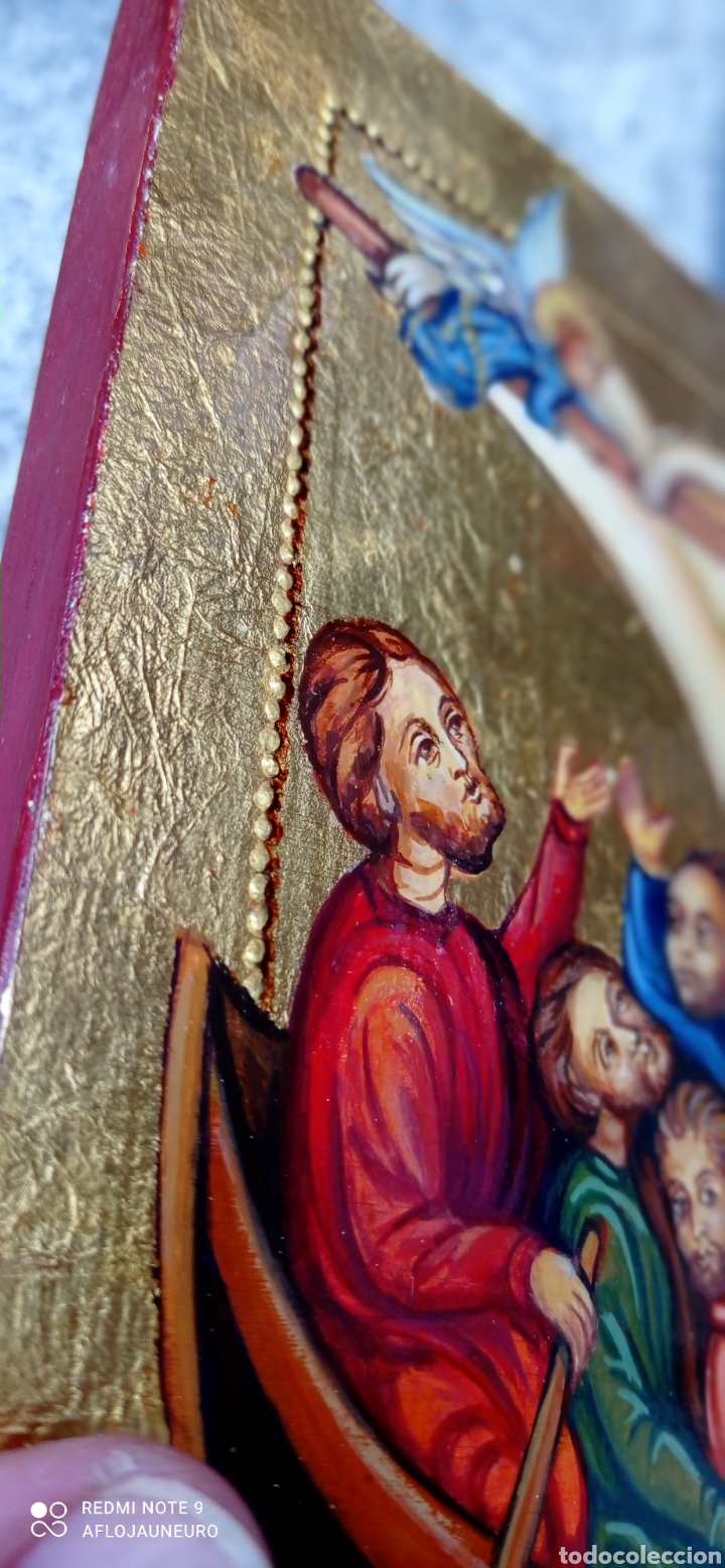 Otros objetos de arte: Interesante icono religioso DAX - Foto 10