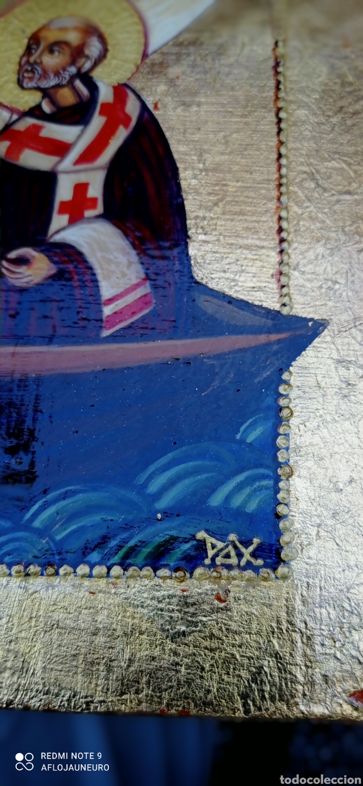 Otros objetos de arte: Interesante icono religioso DAX - Foto 11