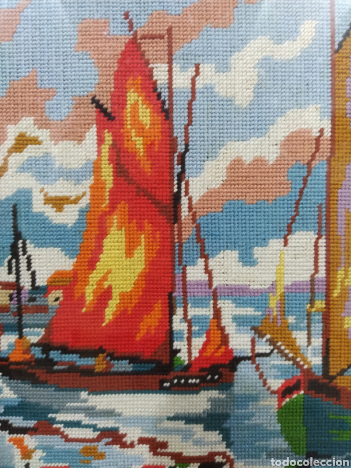 Otros objetos de arte: Marina - Punta de cruz - Foto 2