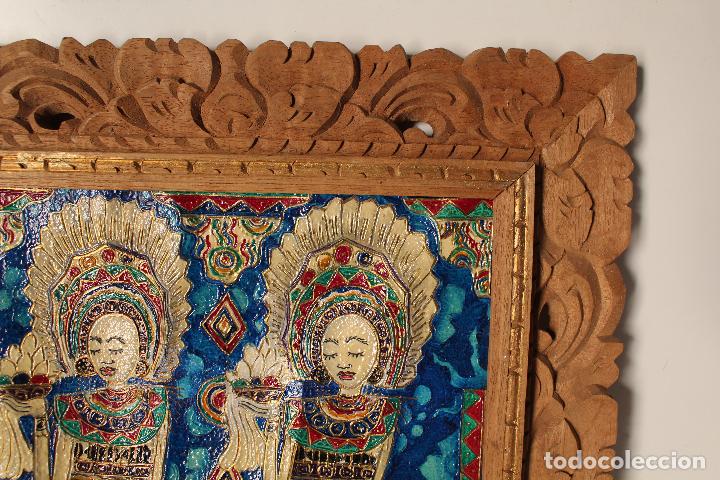 Otros objetos de arte: cuadro esmaltes sobre lienzo y madera - Foto 4