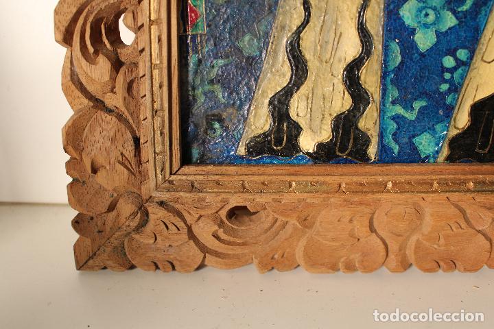 Otros objetos de arte: cuadro esmaltes sobre lienzo y madera - Foto 6