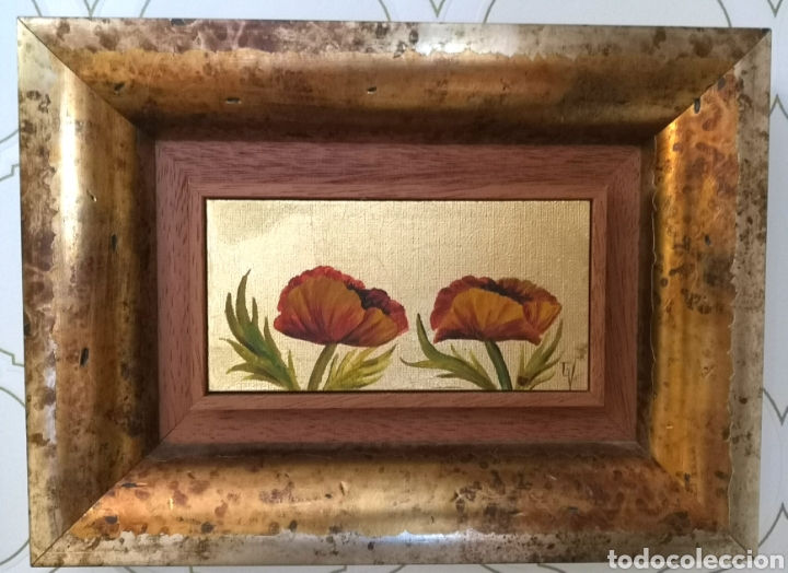 Otros objetos de arte: Cuadro amapolas - Foto 1