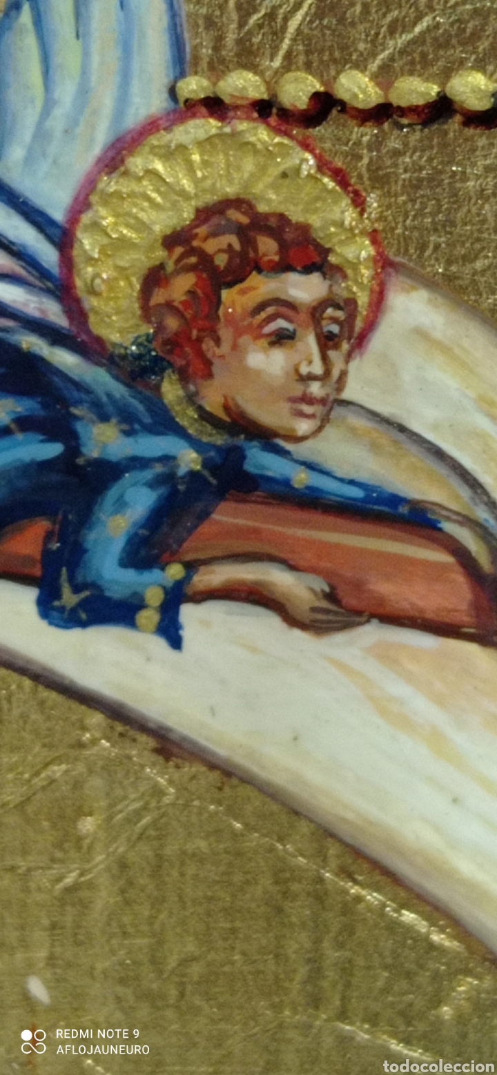 Otros objetos de arte: Interesante icono religioso DAX - Foto 6