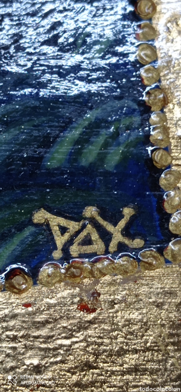 Otros objetos de arte: Interesante icono religioso DAX - Foto 5