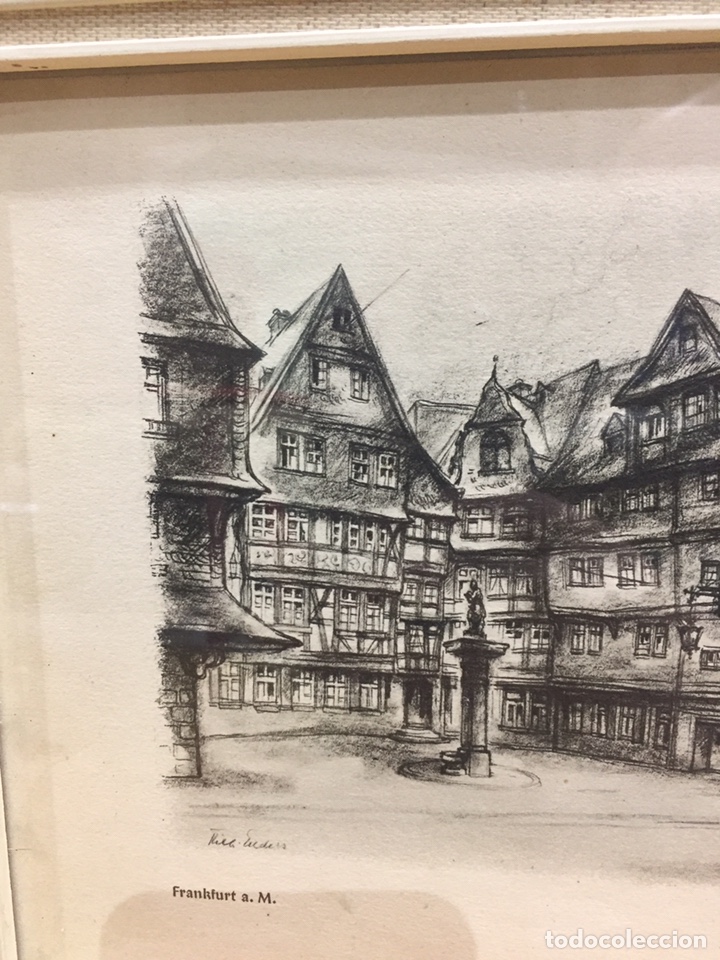 Otros objetos de arte: Cuadro grabado impreso - Foto 2