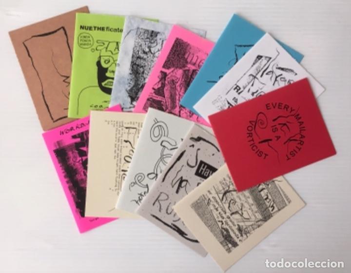 Otros objetos de arte: JOHN M. BENNET. ARTE POSTAL. MAIL ART. LOTE 2 - Foto 1