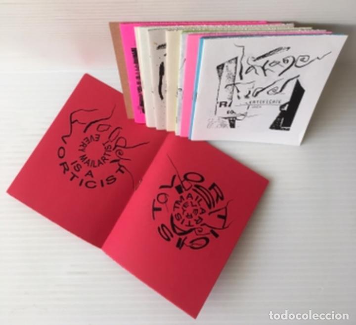 Otros objetos de arte: JOHN M. BENNET. ARTE POSTAL. MAIL ART. LOTE 2 - Foto 3