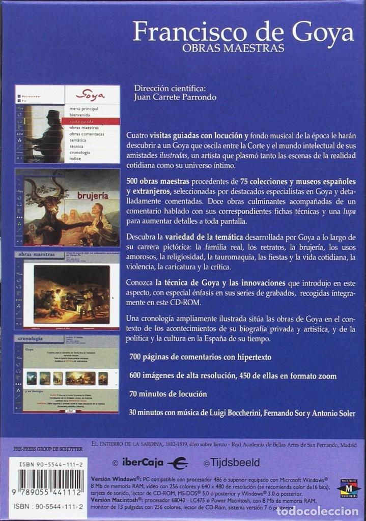 Otros objetos de arte: FRANCISCO DE GOYA [CD] (SP) - Foto 2