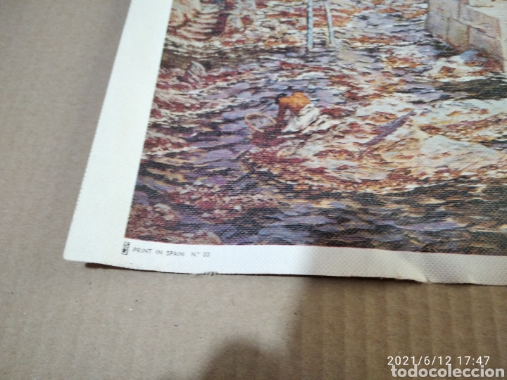 Otros objetos de arte: Cuadro DEGRAIN. EL COLOSO DE RODAS - Foto 5