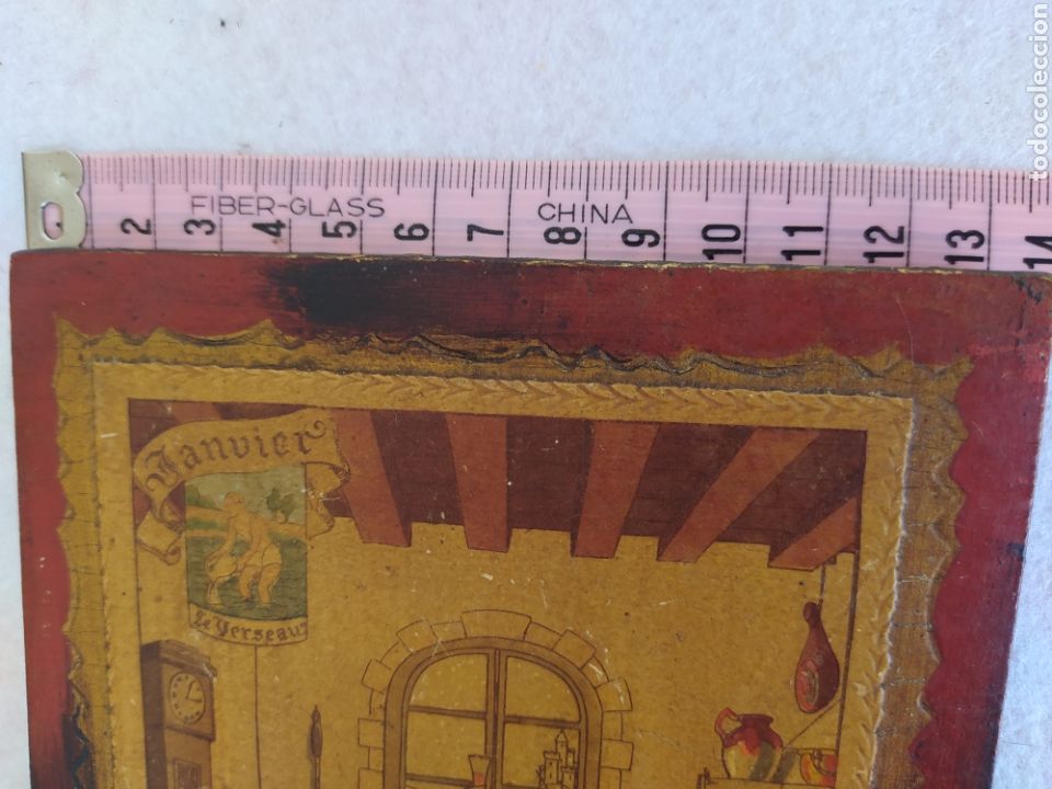 Otros objetos de arte: ANTIGUO CUADRO MADERA - Foto 2