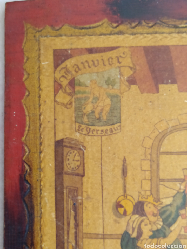 Otros objetos de arte: ANTIGUO CUADRO MADERA - Foto 4