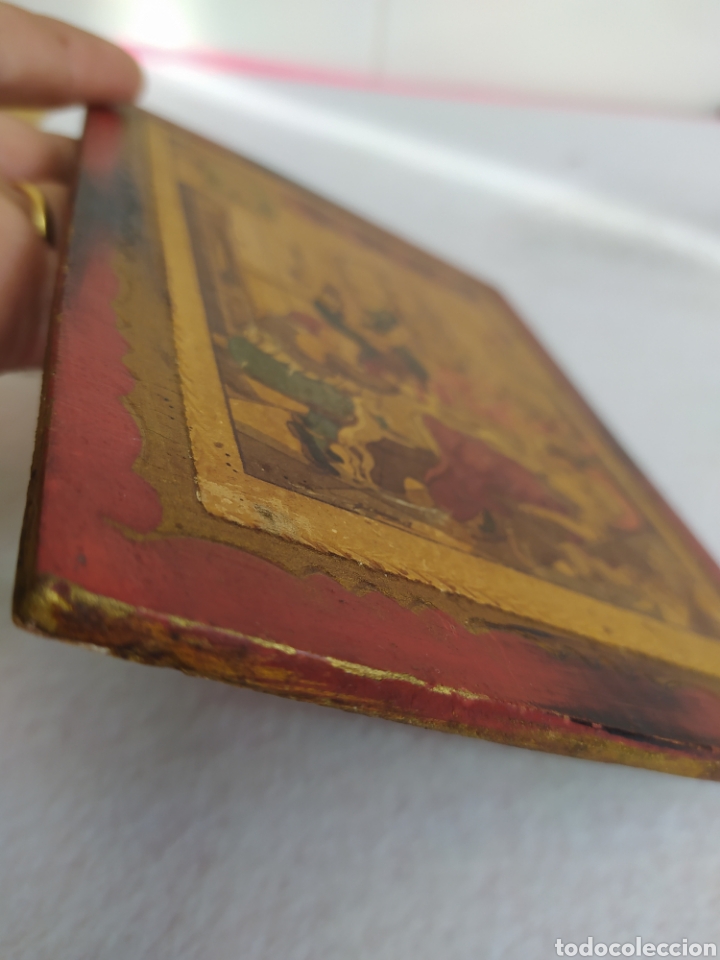 Otros objetos de arte: ANTIGUO CUADRO MADERA - Foto 6