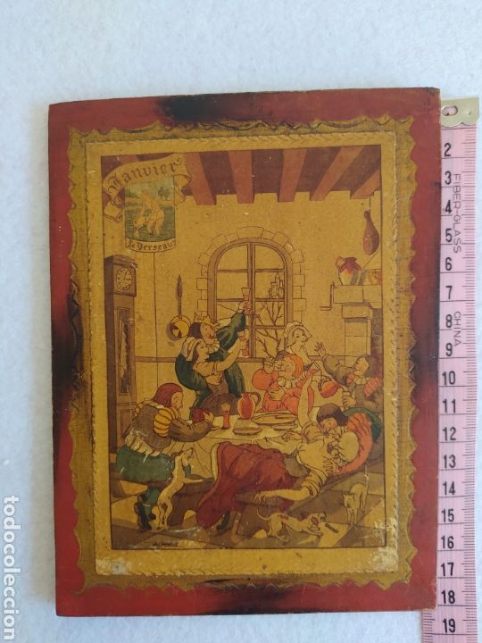 Otros objetos de arte: ANTIGUO CUADRO MADERA - Foto 1