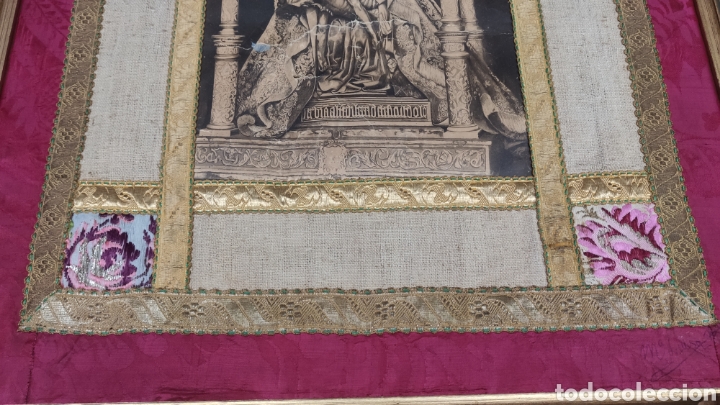 Otros objetos de arte: CUADRO DE LA VIRGEN DEL CARMEN - Foto 3