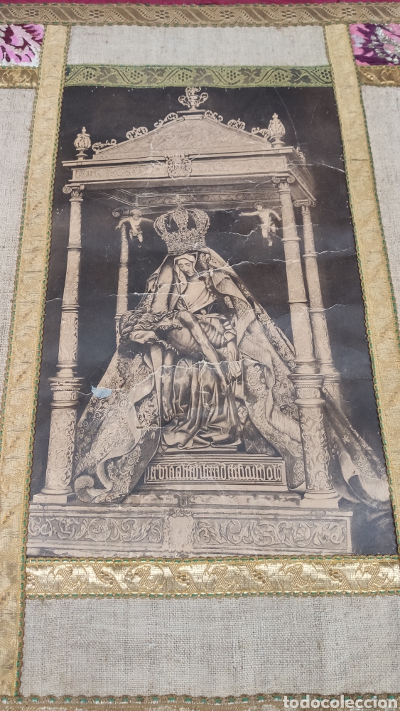Otros objetos de arte: CUADRO DE LA VIRGEN DEL CARMEN - Foto 4