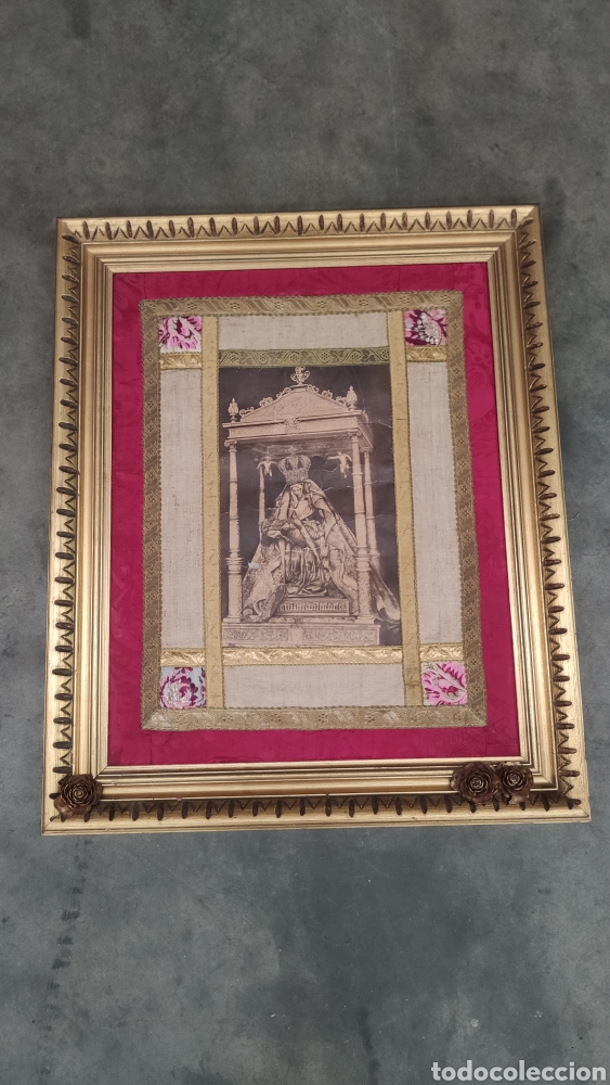 Otros objetos de arte: CUADRO DE LA VIRGEN DEL CARMEN - Foto 1