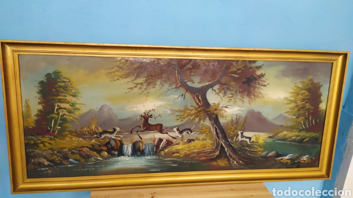 Otros objetos de arte: Cuadro Antiguo pintado en tabla - Foto 1