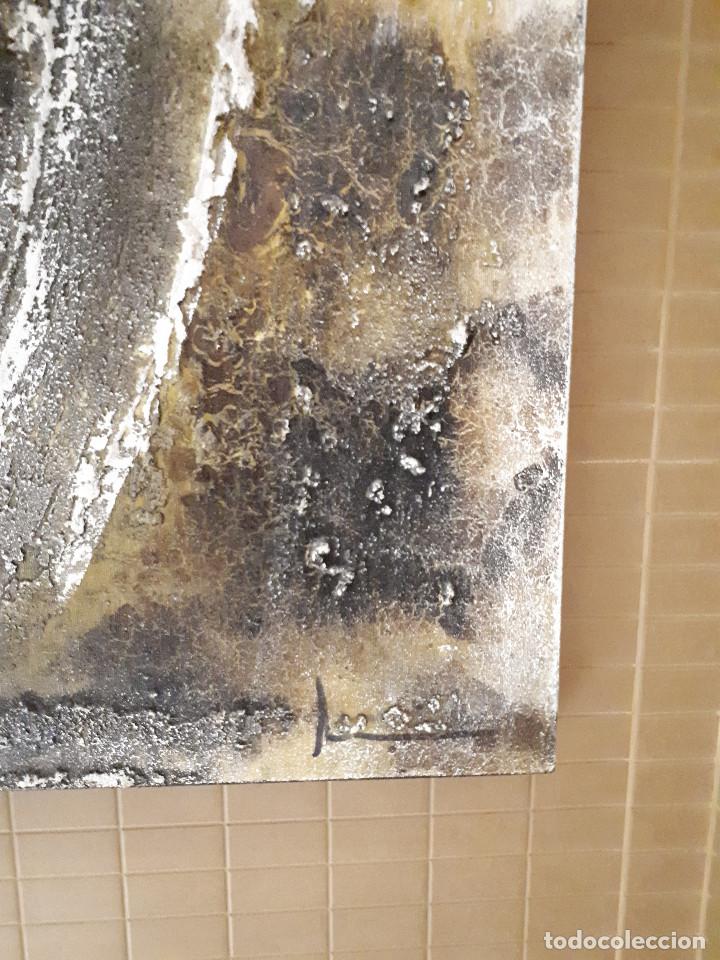 Otros objetos de arte: PINTURA EN RELIEVE TU Y YO ABSTRACTA - Foto 3