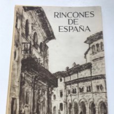 Varios objetos de Arte: RINCONES DE ESPAÑA.EDICIONES ROCHE 10 FICHAS 23X16CM REF J. Lote 278814278
