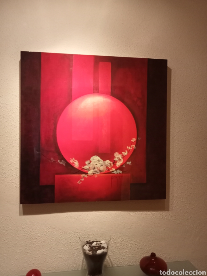 Otros objetos de arte: Cuadro esfera roja - Foto 2