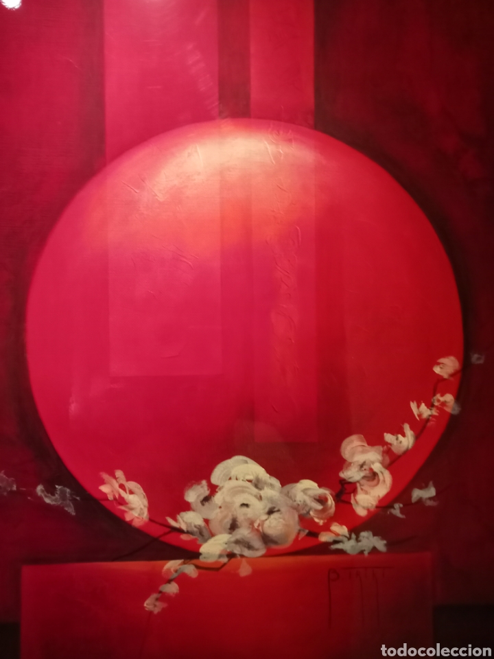 Otros objetos de arte: Cuadro esfera roja - Foto 3