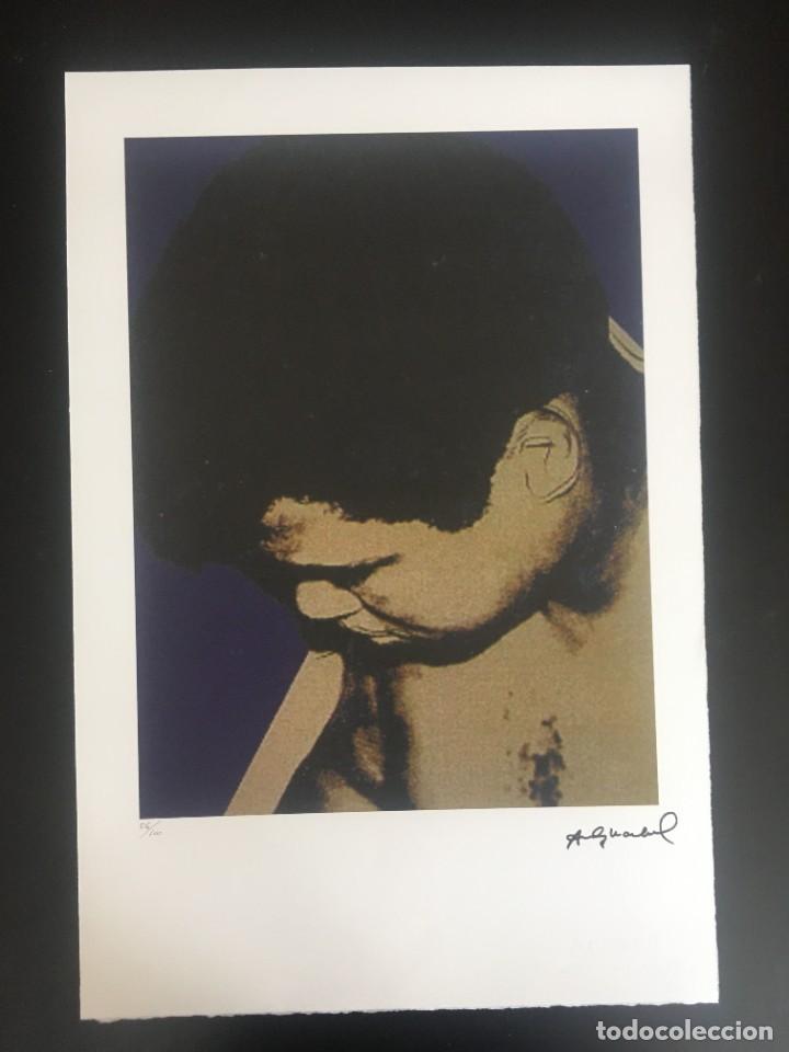 Otros objetos de arte: Muhammad Ali Mohammed. Casius Clay. Andy Warhol. Edici&oacute;n limitada, numerada a l&aacute;piz - Foto 1