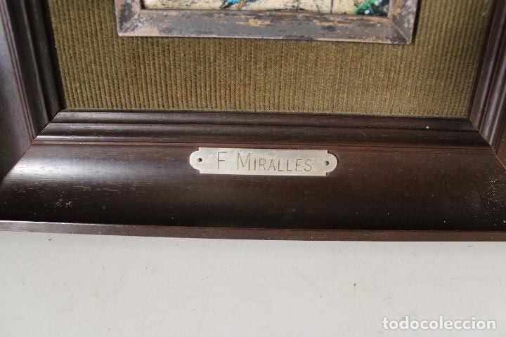 Otros objetos de arte: cuadro aporcelanado con placa f miralles - Foto 4