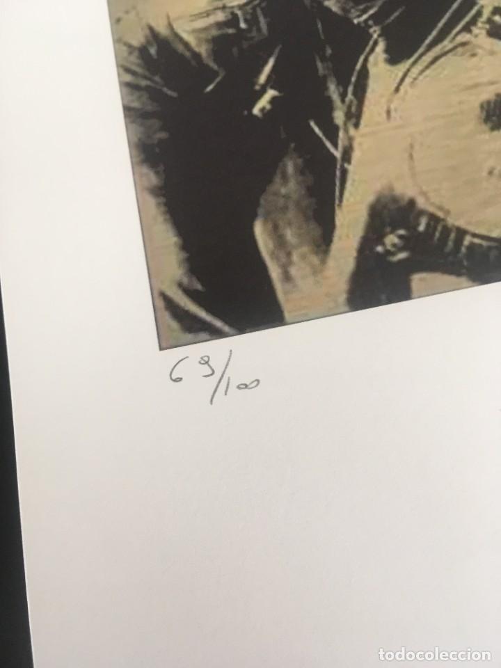 Otros objetos de arte: Marlon Brando. Andy Warhol. Edici&oacute;n limitada, numerada a l&aacute;piz - Foto 2