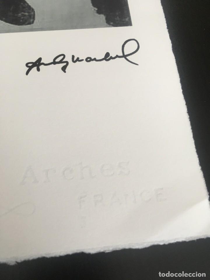 Otros objetos de arte: Elvis Presley. Andy Warhol. Edici&oacute;n limitada, numerada a l&aacute;piz - Foto 4