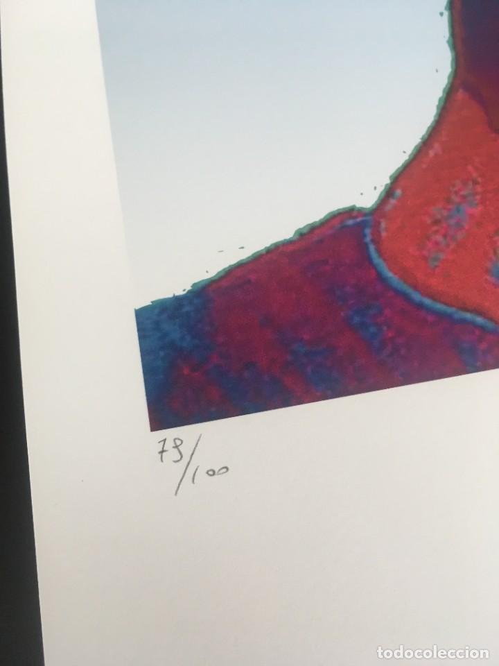 Otros objetos de arte: Michael Jackson. Andy Warhol. Edici&oacute;n limitada, numerada a l&aacute;piz - Foto 2
