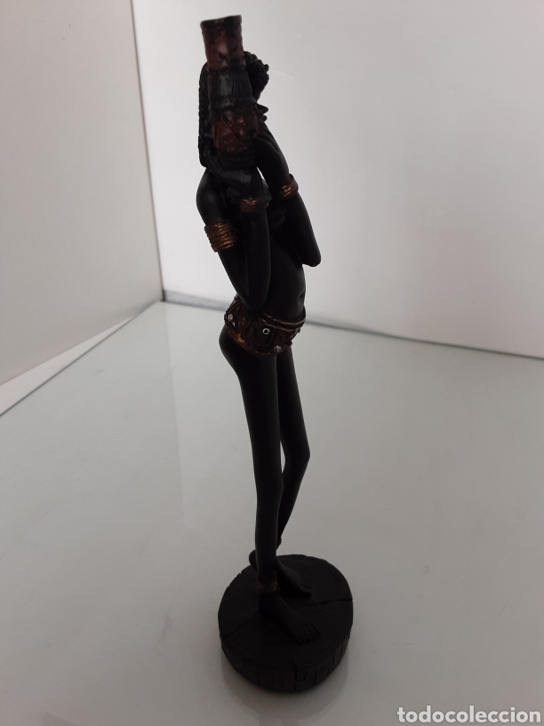 Otros objetos de arte: Figura mujer africana - Foto 4