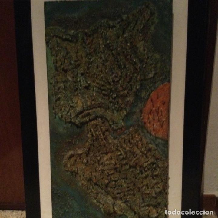 Otros objetos de arte: Cuadro abstracto t&eacute;cnica mixta tama&ntilde;o 90*60 - Foto 1