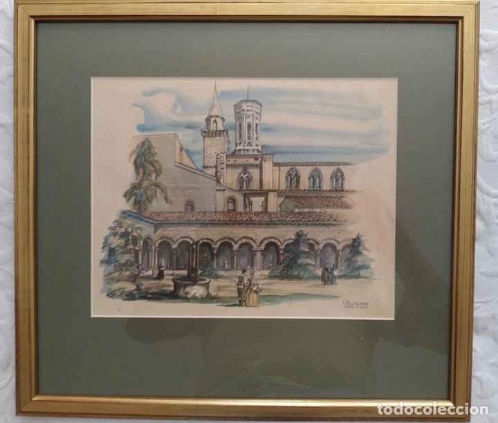 Otros objetos de arte: Cuadro Catedral de Tudela - Foto 1