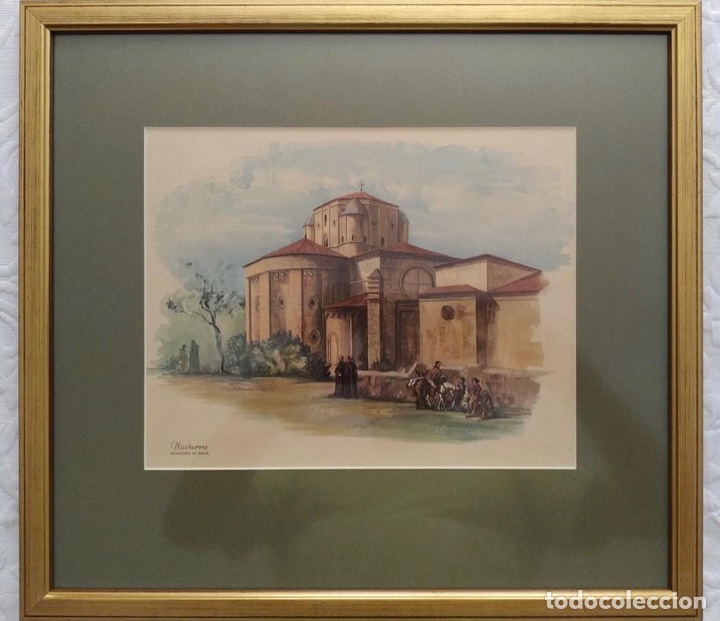 Otros objetos de arte: Cuadro del Monarterio de Irache Navarra - Foto 1
