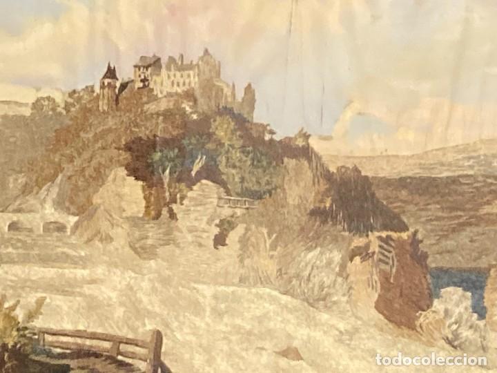 Otros objetos de arte: Paisaje con tejido antiguo - Foto 13